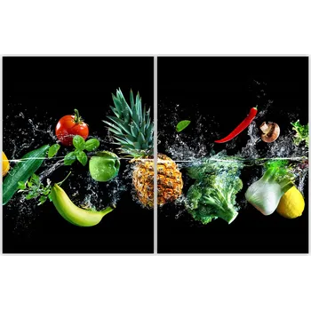 Kuchyňské prkénko Skleněná Ochranná Deska a Krájecí Prkénko | Indukce, Sporák ds-0173