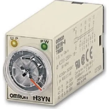 Timer Relay 4PDT 4kontaktové víceúčelové funkce 24V ac