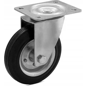 Pojezdové kolečko Otočná kolečka s brzdou, sada 4 ks, průměr 125 mm