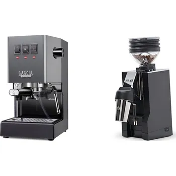 Kávovar Gaggia Classic E24 BC, grey + Eureka Mignon Zero 65 All Purpose…