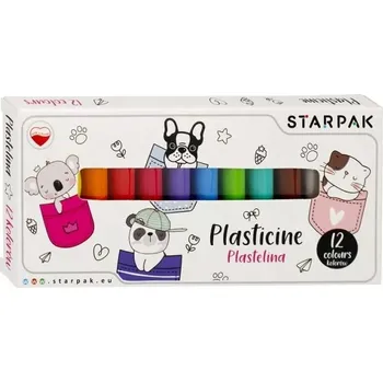 Modelovací hmota MODELÍNA STARPAK MINISY 12 barev 492056