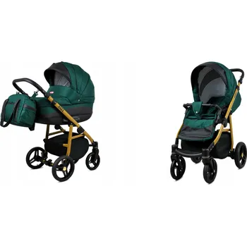 Kočárek Dětský kočárek 2v1 hluboký a sportovní BabyLux AXEL