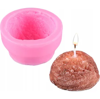 Výroba svíčky Silikonová forma na svíčky, vosk, mýdlo a odlitky - Zmrzlinový kopeček / Zmrzlina / Kopeček zmrzliny