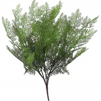 umělá květina Kytice umělých zelených kapradin, 40 cm