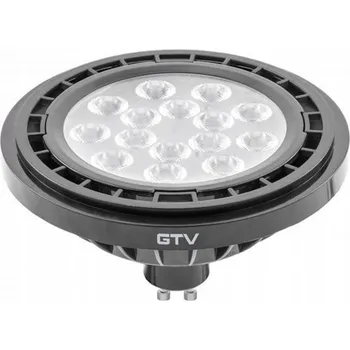 Žárovka LED žárovka ES111 GU10 12,5W teplá bílá 40st černá GTV