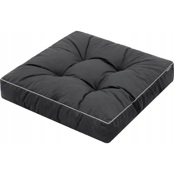 Polštář Polštář na sezení na podlaze "Himiko", grafitová barva