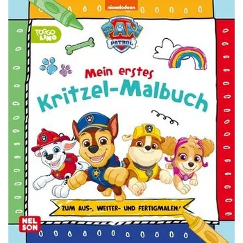 První čtění PAW Patrol Lernbuch: Mein erstes Kritzel-Malbuch