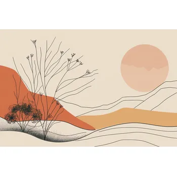 Plakát Plakát Písečná duna bez rámu 91,5 x 61 cm