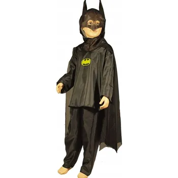 Karnevalový kostým Kostým BATMAN netopýří muž pláštěnka 122-128