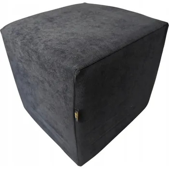 Taburet Čalouněný Taburet Dream House černý