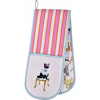 Chňapka Kuchyňská dvojitá rukavice Cool Cats