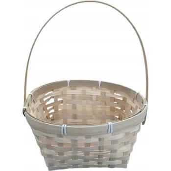 BAMBUSOVÝ KOŠÍK VELIKONOČNÍ KOŠÍKY Velikonoce 30 CM