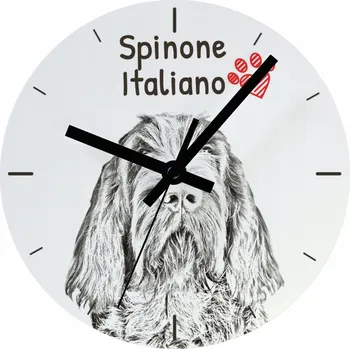 Hodiny Nástěnné hodiny Art-Dog bílé 20 cm