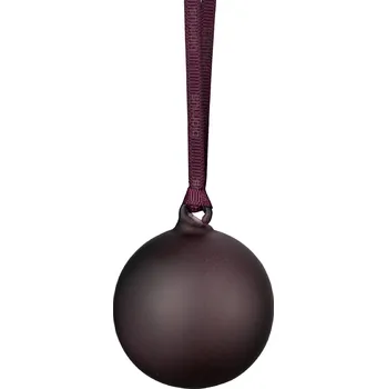 Svícen Blomus JUHLA set 4 vánočních ozdob fialové M