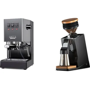Kávovar Gaggia Classic E24 BC, grey + Eureka Mignon Single Dose PRO,…
