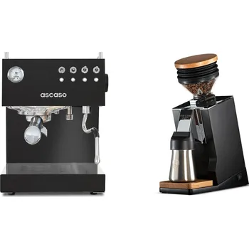 Kávovar Ascaso Steel DUO, Black + Eureka Mignon Single Dose PRO, Black …