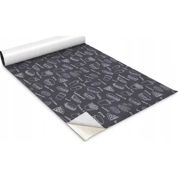 Fototapeta Samolepicí dýha na desku Kreslící motivy rychlého občerstvení 100 x 50 cm