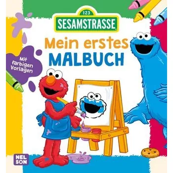 První čtění Sesamstraße: Mein erstes Malbuch