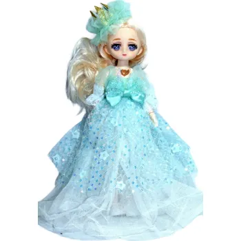 Panenka 1 kus panenky princezny s šaty a