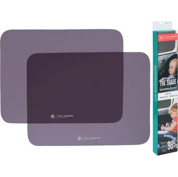 Stínítko do auta Prince Lionheart Černé sluneční clony do auta 2 ks 0339