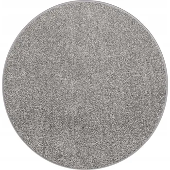 Koberec KOBEREC DIAMOND ŠEDÝ STŘÍBRNÝ KULATÝ 133 CM