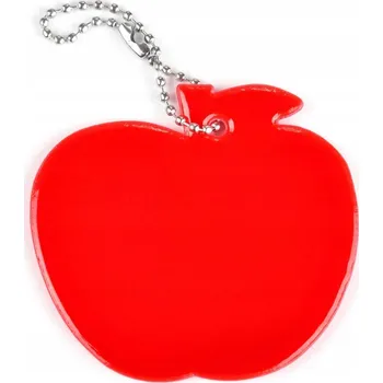 Měkká reflexní přívěsek Jablko Červené