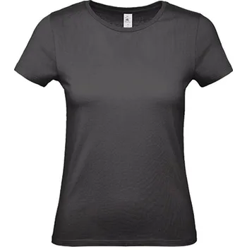 B&amp;C Dámské triko TW02T Black Pure XL