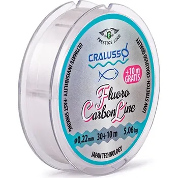 Cralusso Fluorocarbon Line 40 m - 0,40 mm
