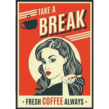 Obraz Plakát obraz v plakát 53 x 73 cm