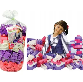 ostatní stavebnice STAVEBNICE VELKÉ PLASTOVÉ SADA 300 dílů STAVEBNICE