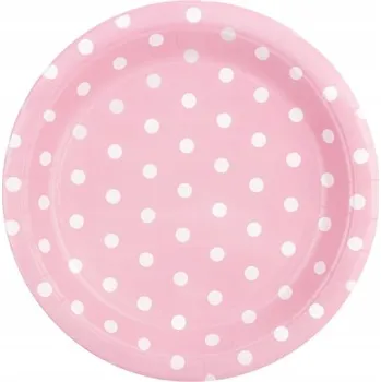 Talíř Talířky PartyPal s puntíky 18 cm 6 ks