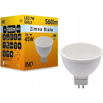 Žárovka LED žárovka GU5.3 12V 7W 6000K INQ