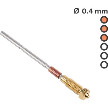 Příslušenství k 3D tiskárně Prusa Nozzle brass - 0.4 mm