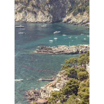 Obraz Plakát Capri 6 bez rámu 20,5 x 28,4 cm