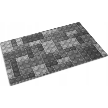 Rohožka Dekorativní venkovní rohožka protiskluzová Geometrie Kostek 150x100