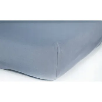 Prostěradlo PROSTĚRADLO JERSEY S GUMOU 160x200 ŠEDÉ