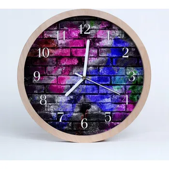 Hodiny Nástěnné hodiny Tulup vícebarevné 30 cm