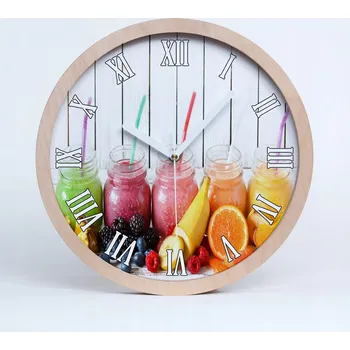 Hodiny Nástěnné hodiny Tulup vícebarevné 30 cm
