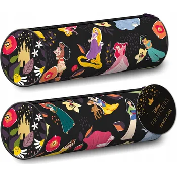 Penál Školní penál Disney Princezny pouzdro tuba na psací potřeby pro dívky Dárek