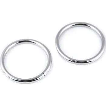 Kroužek Ø35 mm Varianta: 1 nikl, Balení: 10 ks