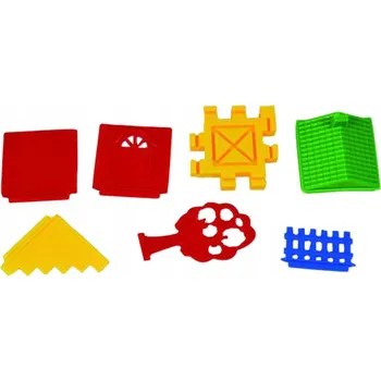 ostatní stavebnice STAVEBNICE VAFLE - DOMKY A STAVBY 602891