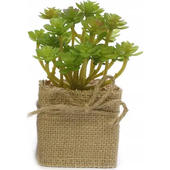 umělá květina SUKULENT V KVĚTINÁČI UMĚLÁ ROSTLINA DEKORACE DO KANCELÁŘE DOMŮ RŮZNÉ VZORY