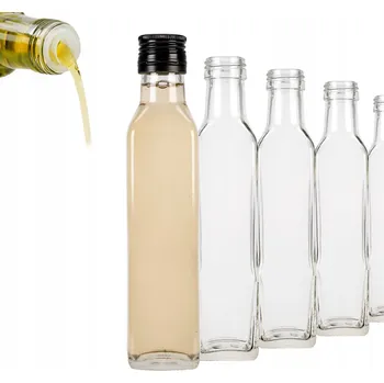 Obraz SADA 40x LÁHEV MARASCA 250 ml NA OLEJ, OCET S SE ŠROUBOVACÍM UZÁVĚREM A DÁVKOVAČEM