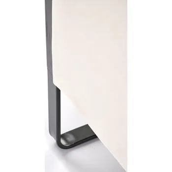 Křeslo Křeslo Halmar ILARIO, černá / přírodní (1p=1szt)