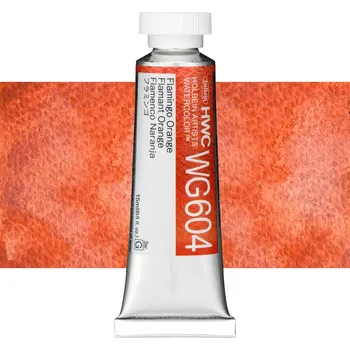 Vodová barva Akvarelová barva Holbein Granulating 15 ml - Flamingo Orange