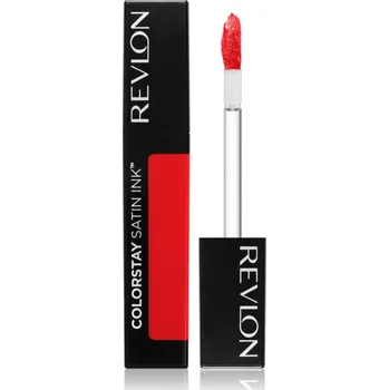 Rtěnka Revlon Cosmetics ColorStay™ Satin Ink dlouhotrvající tekutá rtěnka odstín N°015 Fire & Ice 5 ml