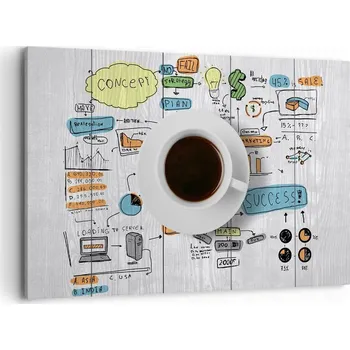 Obraz Velký obraz do obýváku 120x80 moderní grafika fotoobraz na plátně obrazy