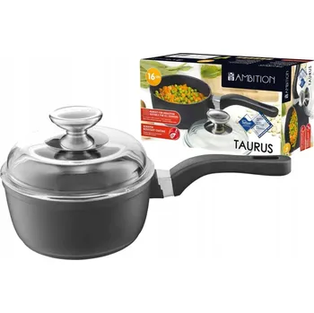 Hrnec Ambition RENDLÍK s Poklicí 84105 TAURUS 16cm 1,2L Litý hliník. Indukce