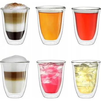 Sklenice Sklenice na kávu a čaj CREANO 250 ml 6 ks