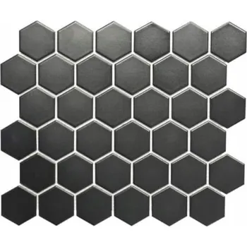 Obklad Keramická mozaika Englass 32,5 x 28 cm černá